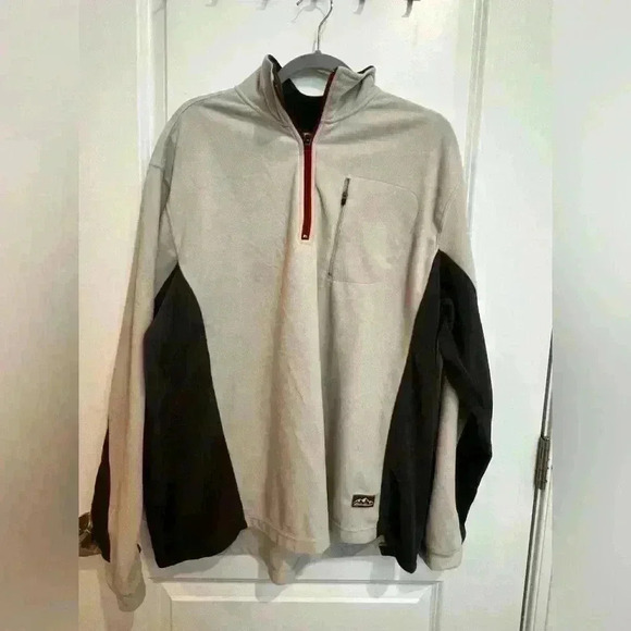 Eddie Bauer Quarter Zip Up Pullover Men’s Size XL - Picture 4 of 12